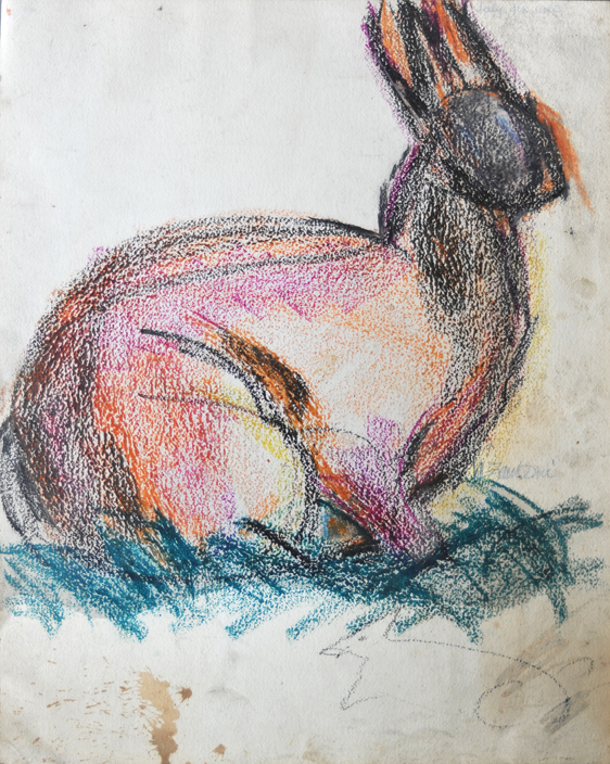 Hare - Crayon #003